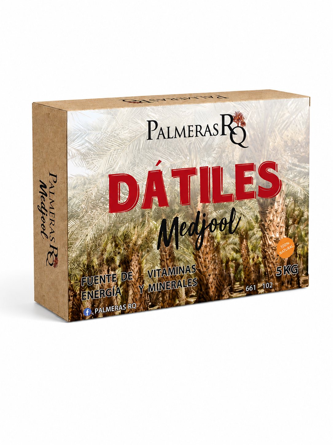 Datiles Medjool Premium - Caja Familiar de 5 kg